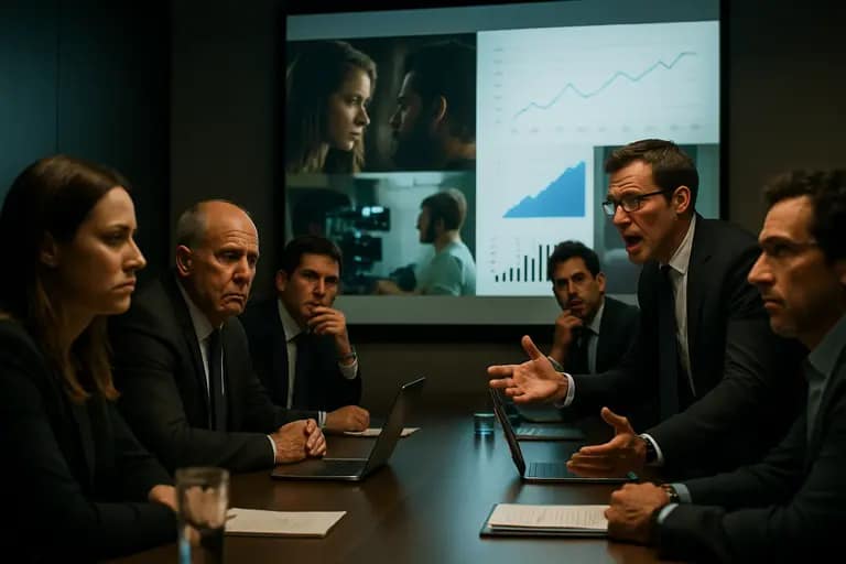 Publisher team examining content tags and streaming performance metrics