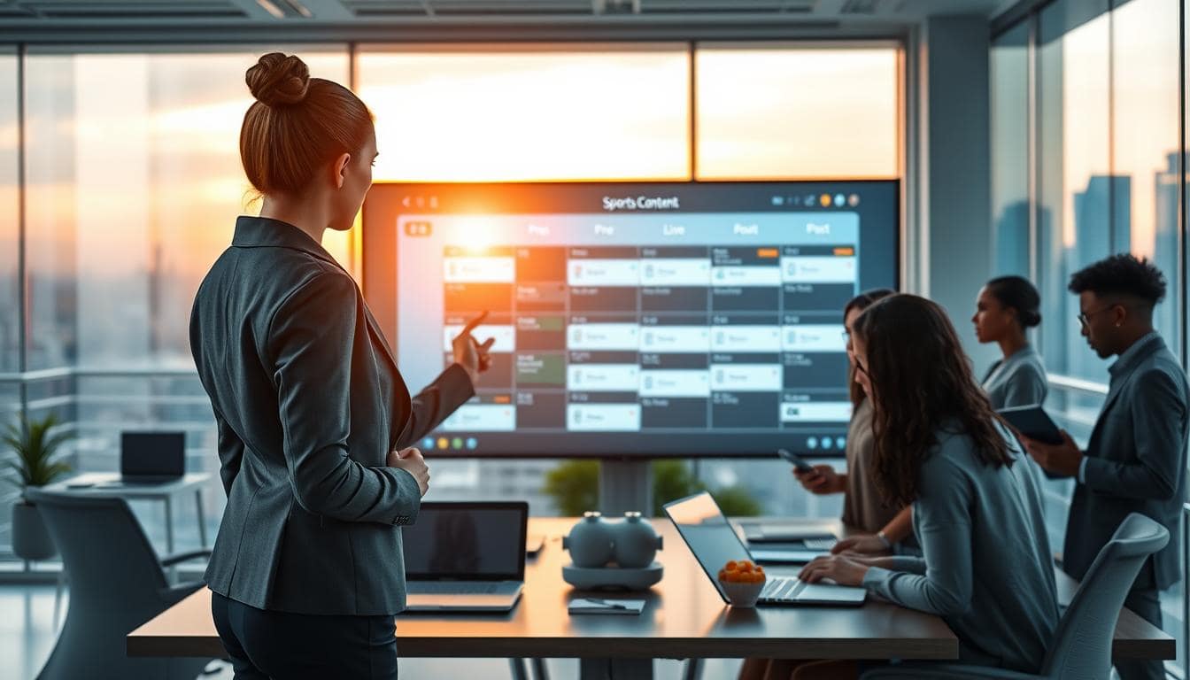 Automate Your Sports Content Calendar: Pre‑Live‑Post with AI and Templates